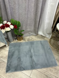 Dywanik włochacz szary 70x130  