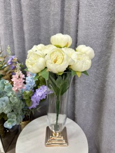 Wazon szklany złoty 41.5