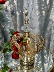 Świecznik Korona złoty 28