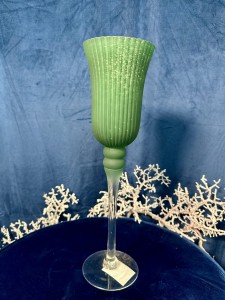 Świecznik Kielich zielony 40 