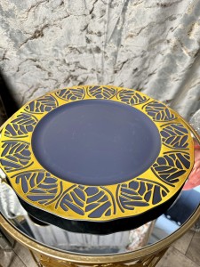 Podtalerz granatowo złoty  33 