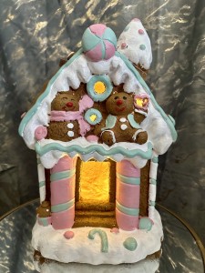 Domek z piernika LED z piernikami 38