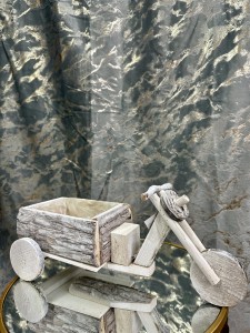 Osłonka  drewniana rower 17