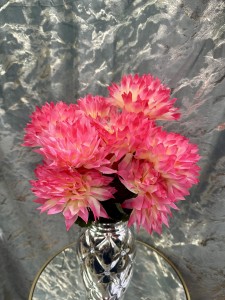 Chryzantema bukiet kremowo-różowy  48 