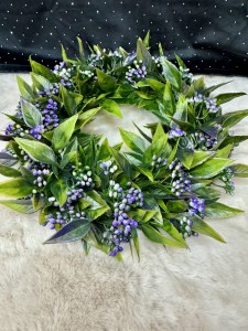 Wianek silikonowy fioletowy  30 