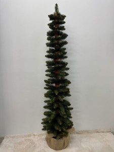 Choinka slim zielona 145 