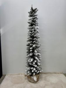 Choinka slim ośnieżona  145  