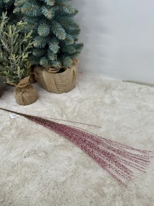 Gałązka ozdobna różowa 85