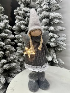 Wróżka LED szara 45