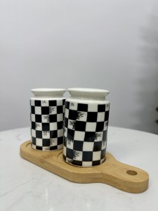 Zestaw solniczka i pieprzniczka 