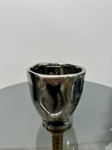 Osłonka ceramiczna srebrna 10,5 