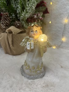 Figurka anioł LED 17