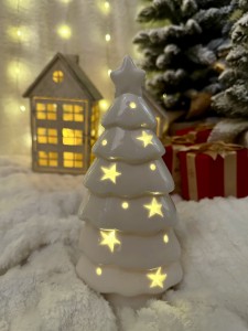 Choinka ceramiczna LED 23