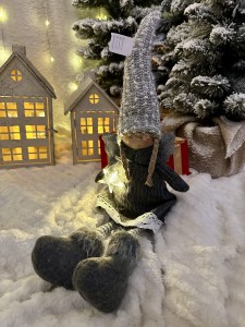 Wróżka szara LED 60