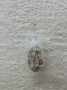 Jajko srebrne zawieszka 13