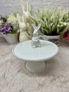 Zając ceramiczny patera 22