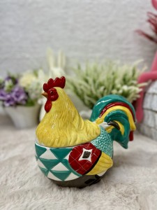 Pojemnik ceramiczny kogut 25