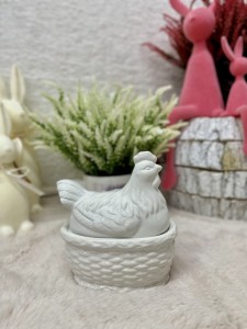 Pojemnik ceramiczny kura 19