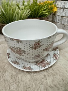 Osłonka filiżanka w kwiaty 16