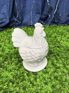 Pojemnik ceramiczny kura 25