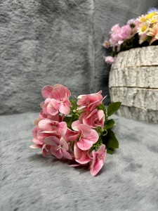 Bukiet Hortensji jasny róż 35 