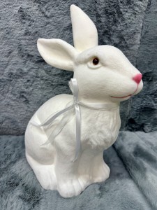 Zając biały flokowany 51