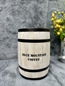 Donica beczka beżowa 36