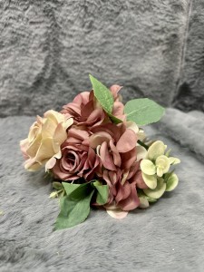 Bukiet róży ciemny fiolet 25  