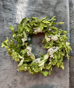 Wianek zielono-biały 50