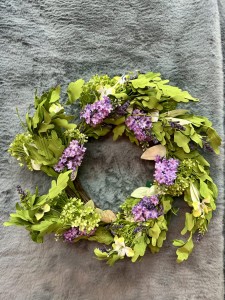 Wianek zielono-fioletowy 50