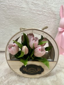 Osłonka drewniana jasny beż 22 