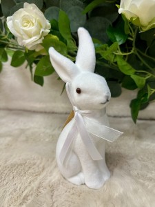 Zając biały flokowany 20