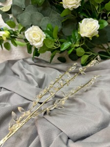 Gałązka złota z kryształkami 64