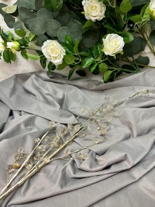 Gałązka złota z kryształkami 92