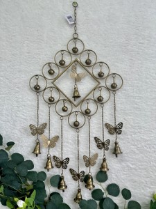 Dzwonki wietrzne motyle 90