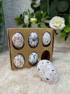 Jajko zawieszka zestaw 6 