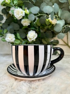 Osłonka filiżanka w paski 11