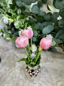 Bukiet tulipanów pudrowy róż  40 