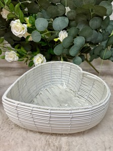 Osłonka  drewniana serce 33