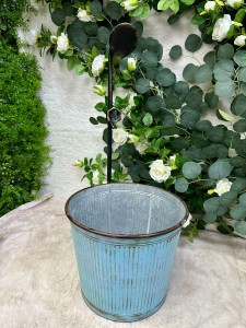 Osłonka metalowa turkusowa 66 