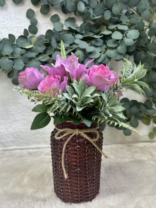 Osłonka wiklinowa brązowa  27