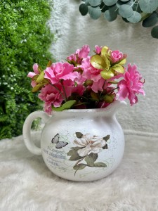 Osłonka dzbanek biały 15