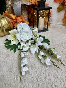 Bukiet róż biały 63 