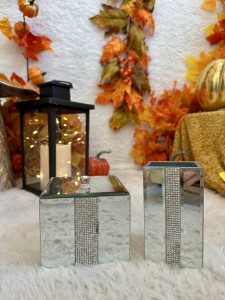 Zestaw pojemników Glamour do łazienki  