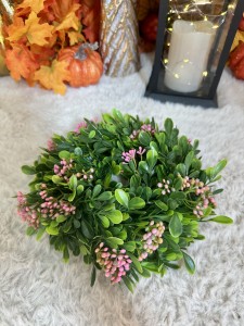 Wianek zielono-różowy  25