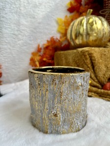 Osłonka ceramiczna złoto-biała 15