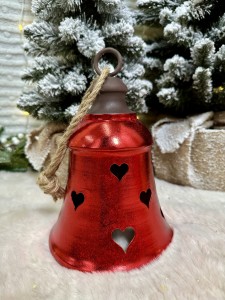 Zawieszka dzwonek czerwony 25  