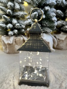 Lampion złoty LED 26  