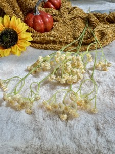 Gipsówka kremowa real touch  60   