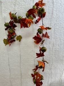 Girlanda jesienna z dyniami zielonymi  180  